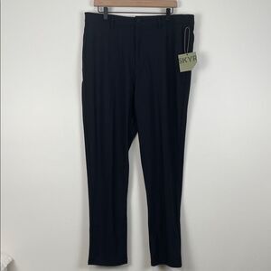 NWT Skyr Men's 36x32 Dress Pants Moisture Wicking Slim Fit Tricot Destiny